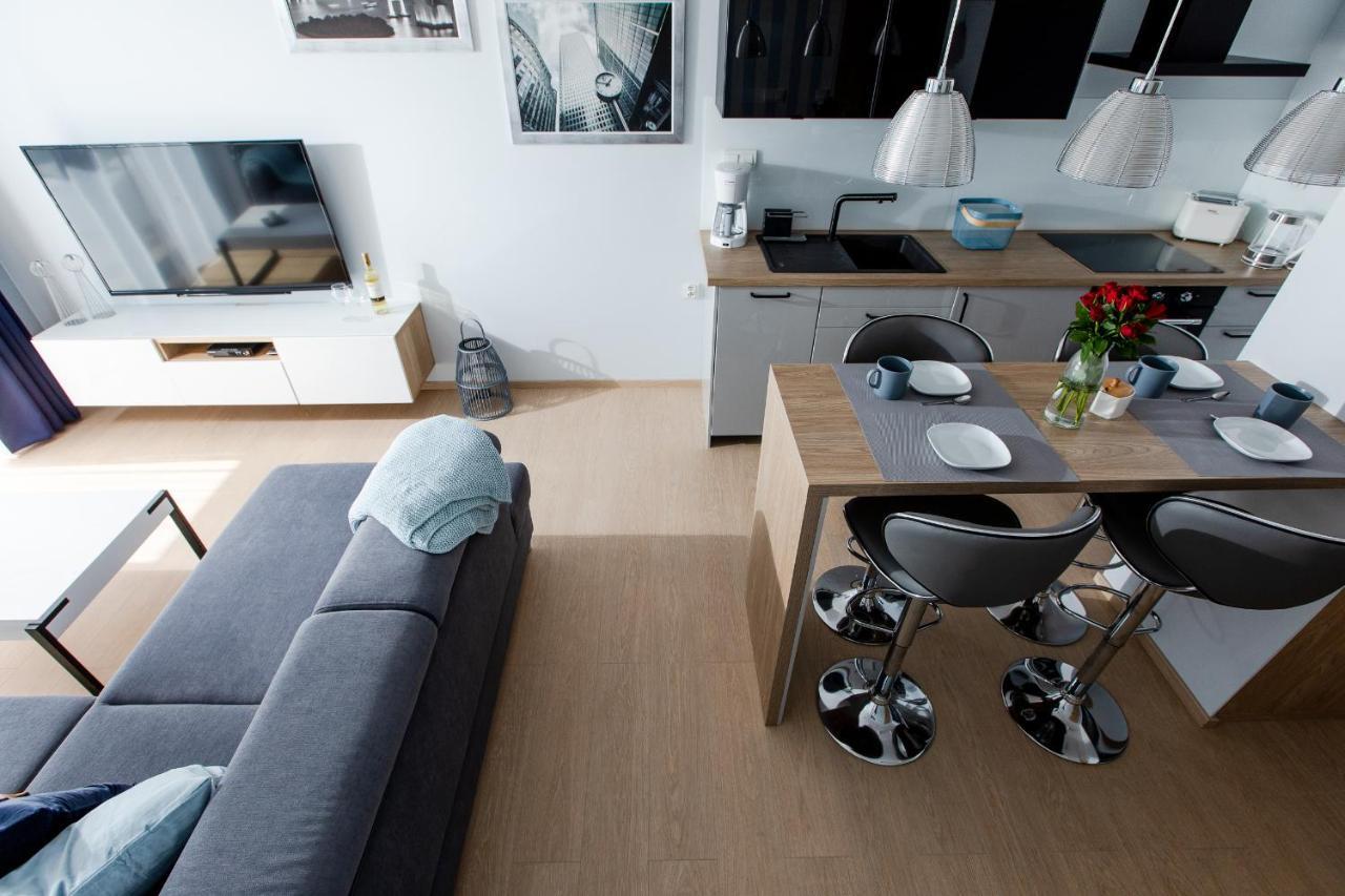 Apartament Blekitny Gardenia Dziwnow Z Widokiem Na Morze Epapartamenty Exteriér fotografie