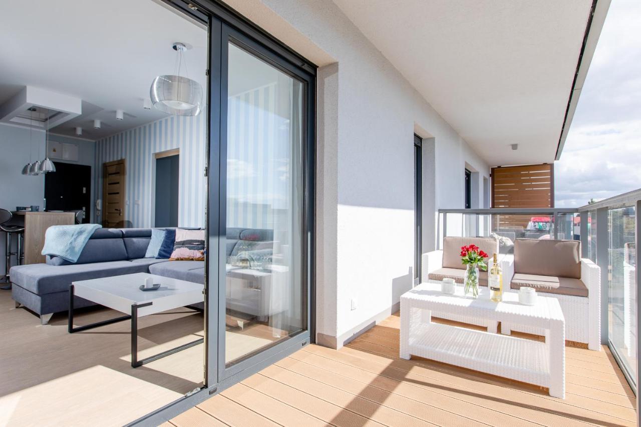 Apartament Blekitny Gardenia Dziwnow Z Widokiem Na Morze Epapartamenty Exteriér fotografie