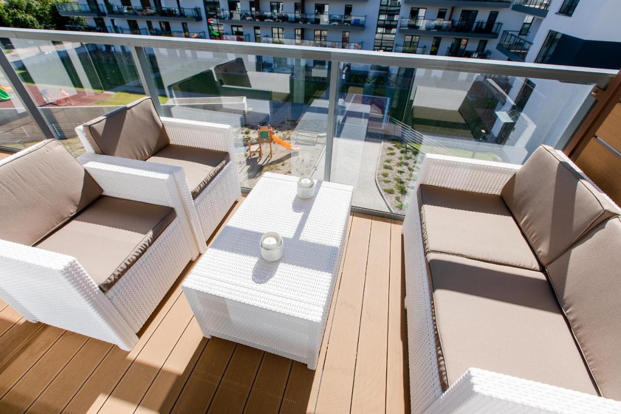 Apartament Blekitny Gardenia Dziwnow Z Widokiem Na Morze Epapartamenty Exteriér fotografie